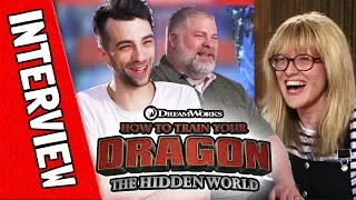 Jay Baruchel (Hiccup) & Dean DeBlois: How To Train Your Dragon: The Hidden World