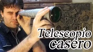 Como hacer un catalejo o largavista casero (Telescopio)