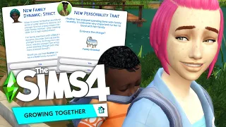 Sims 4 Growing Together Gameplay | the family pack we've been dreaming of?