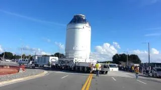 Orion Spacecraft roll out