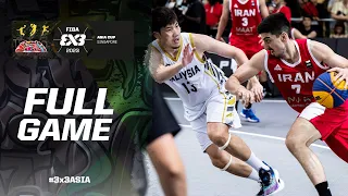 Malaysia vs Iran | Men | Full Game | FIBA 3x3 Asia Cup 2023