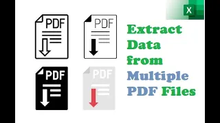 014. Import Data from MULTIPLE PDF into Excel with Power Query! (no 3rd party software needed)