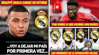 MBAPPÉ HABLA SOBRE SU FUTURO | TGM SOBRE LO QUE OCURRE CON DAVIES | NOMBRES DE LA OPERACIÓN SALIDA