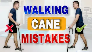 Walking Cane Mistakes and How To Walk Correctly