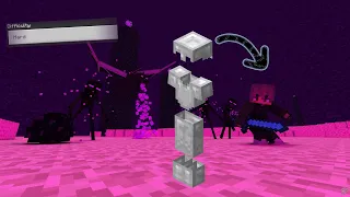 Killing the Ender Dragon on Hard Mode | Only Iron | Mobile