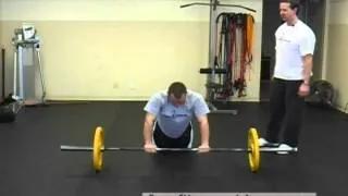 FreeFitnessVideos.com:  Barbell Rollout