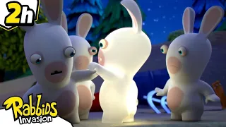 ¡Es el Día de la Madre de los Rabbids !|Rabbids La Invasión|Nueva compilación 2H |Cartoon para niños