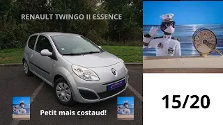 AVIS FIABILITÉ - RENAULT TWINGO II ESSENCE - 15/20