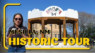 Historic Mesilla, New Mexico - Town Plaza Tour, Part 1 of 2