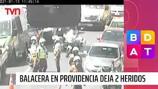 Balacera en Providencia dejó un Carabinero herido y otro atropellado | Buenos días a todos