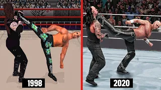 WWE 2K20 The Evolution Of Sweet Chin Music! (WWE Games)