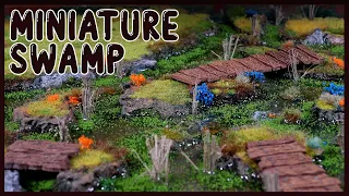 Making a SWAMP Battle Map - Marsh Lands Game Board