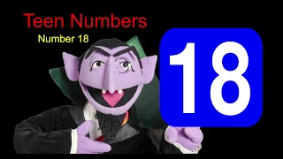Teen Numbers- number 18