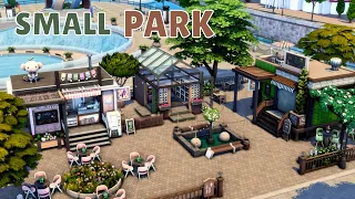 Маленький парк Симс 4 🌳 Small park The Sims 4 | Строительство | NO CC