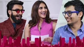 Ranveer Singh, Vaani Kapoor on The Firstpost Show with Renil Abraham