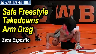 Safe Freestyle Takedowns Arm Drag by Zack Esposito