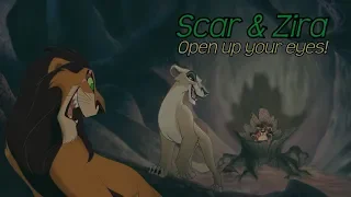 Open Up Your Eyes ♠ Scar and Zira [ft. Kovu] ♠ Lion King Crossover