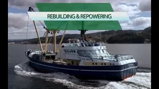 NODOSA SHIPYARD - REBUILDING & REPOWERING. ''OUR ANNA'', BEAMER TRAWLER