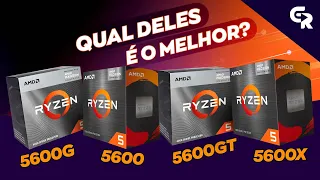 🟢 RYZEN 5 5600 | 5600X | 5600G | 5600GT | Quais as diferenças e qual deles é melhor não comprar!