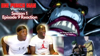 MUMEN RIDER AND SAITAMA VS DEEP SEA KING!! One Punch Man Episode 9 Reaction