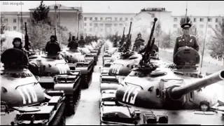 Mongolian Peoples Army Massive military Drills & Parade March 1967