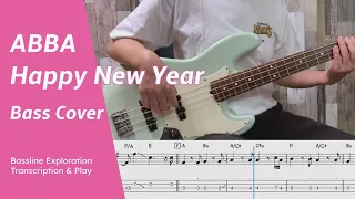 ABBA - Happy New Year - Bass Cover