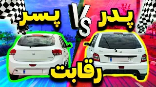 مقایسه پراید و تیبا 💥 (درگ_کشش سربالایی_ترمز_شتاب)