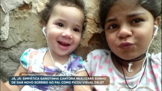 Domingo Show invade escola em SP para encontrar cantora fã de Marília Mendonça