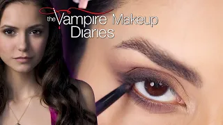 Makeup tutorial-vampire Diaries  Katherine pierce Makeup inspired (smokey eyes ) - easy tutorial