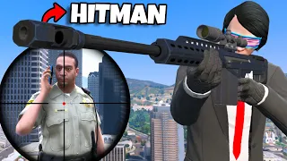 I Became a Hitman Hunting Cops in GTA 5 RP