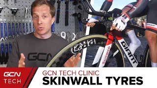 Are Skinwall Tyres Really Any Better? | GCN Tech Clinic