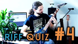 RIFF QUIZ #4 - CAN YOU NAME ALL OF THESE 25 RIFFS?