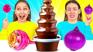 Chocolate Fountain Fondue Challenge #2 by BooBoom Challenge