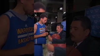 steph curry and guillermo are too funny #shorts