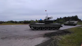 Форум Армия-2019 в Хабаровске, танковый вальс