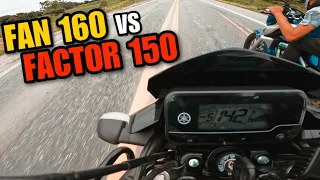 FAN 160 vs FACTOR 150! QUEM LEVA ESSE PEGA?