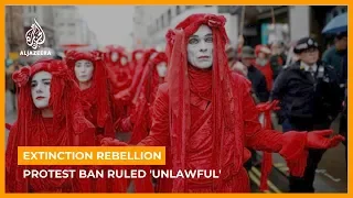Extinction Rebellion wins protest ban court challenge