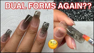 TRYING DUAL FORMS AGAIN! | ROSALIND POLYGEL KIT FROM AMAZON 🤔 | Nails by Kamin