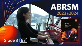 ABRSM Piano 2023 - 2024 Grade 3 B3 The Song of Twilight [青苗琴行 x 香港演藝精英協會]