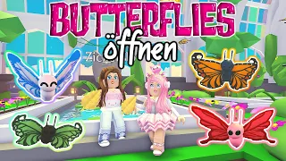 mit meiner BFF 👯‍♀️ BUTTERFLIES 🦋 öffnen in Adopt Me! ✅ Roblox Update DEUTSCH