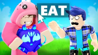 Eating KITSUNE Fruits In Front Of SCAMMERS... (BLOX FRUITS)