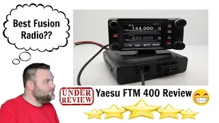 Yaesu FTM-400XDR Full Review! In depth Wires X System Fusion Mobile Radio! Loads of features!