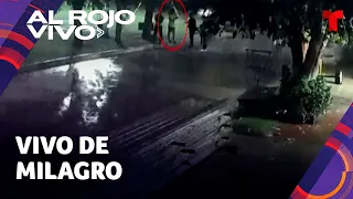 Rayo cae sobre un hombre en Argentina y es captado en video
