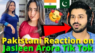 Pakistani React on Jasleen Arora Shayari Latest TIKTOK VIDEOS 2024 | Reaction Vlogger