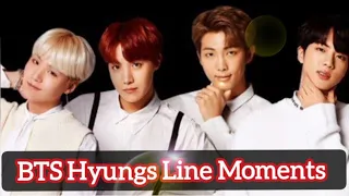 BTS Hyungs Line Moments 🥰