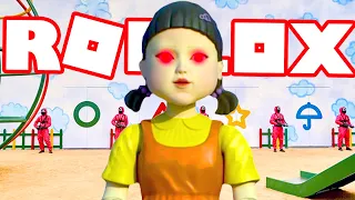 ОНА ХОЧЕТ ЧТОБЫ Я ИГРАЛ ВЕЧНО! ИГРА В КАЛЬМАРА ROBLOX | Роблоксер Альберт