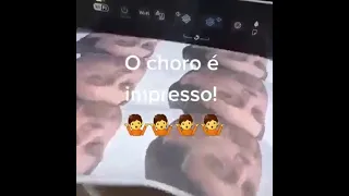 O CHORO IMPRESSO DE BOLSONARO KKKKKKK