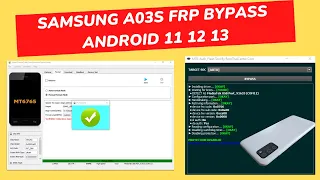 Samsung A03s Frp Bypass Android 11  12 13