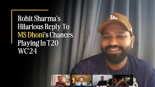 Rohit Sharma on MS Dhoni, Dinesh Kartik and Rishab Pant in T20 WC'24! | IPL