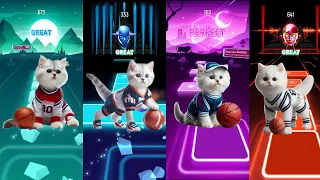 tiles hop edm rush gameplay/Lustige Katzenvideos mit Soundeffekten/Cute Cats/ entertaining videos